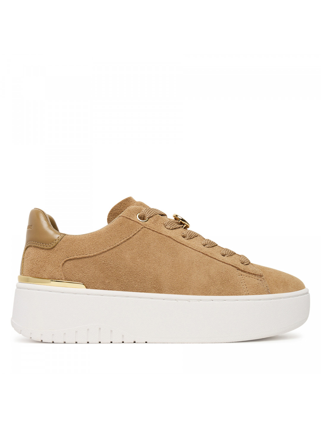 Sneakersy MICHAEL Michael Kors 43F5DTFS1S Hnědá